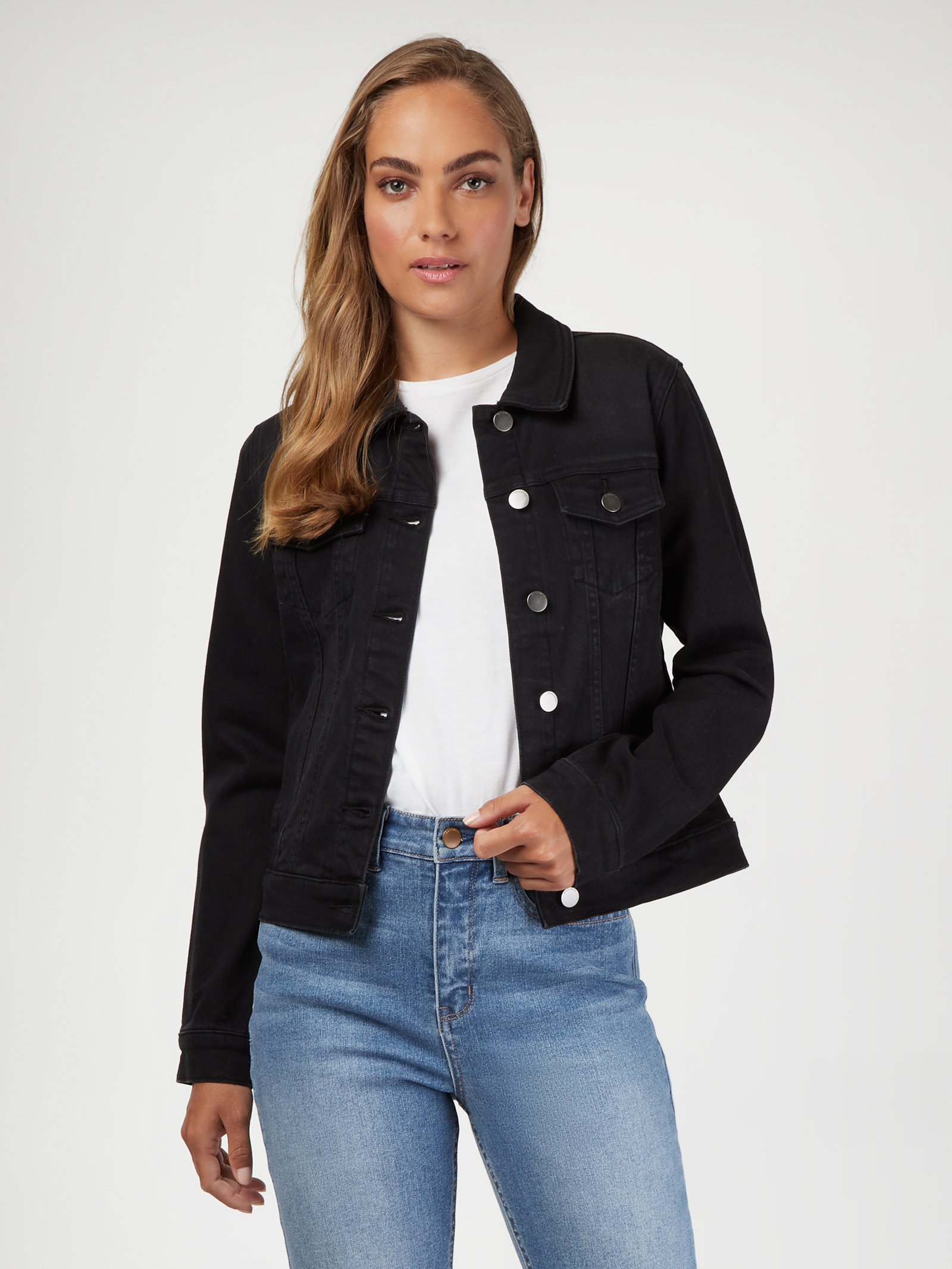 Classic Stretch Denim Jacket | Jeanswest